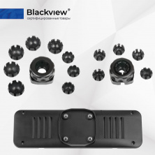 Blackview GX9 - установочная пластина с набором SK-UNI для зеркала видеорегистратора