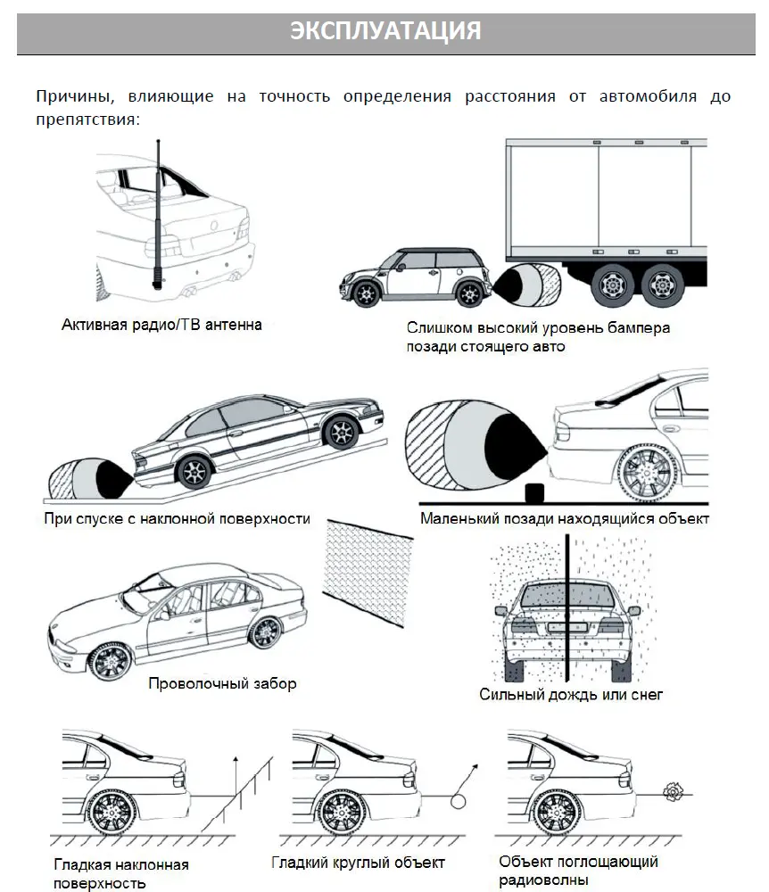 Blackview PS-4.1-18 WHITE - парктроник